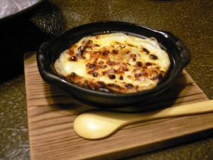 焗奶油蟹肉通粉